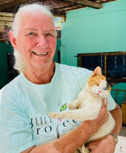 Joyce Nordquist picked beautiful Salome for a Virtual Adoption in honor of her late husband, Greg, at PuRR Project in Puerto Vallarta